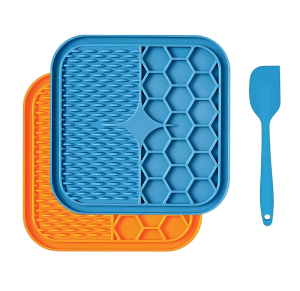dog lick mat silicone with spatula(1)
