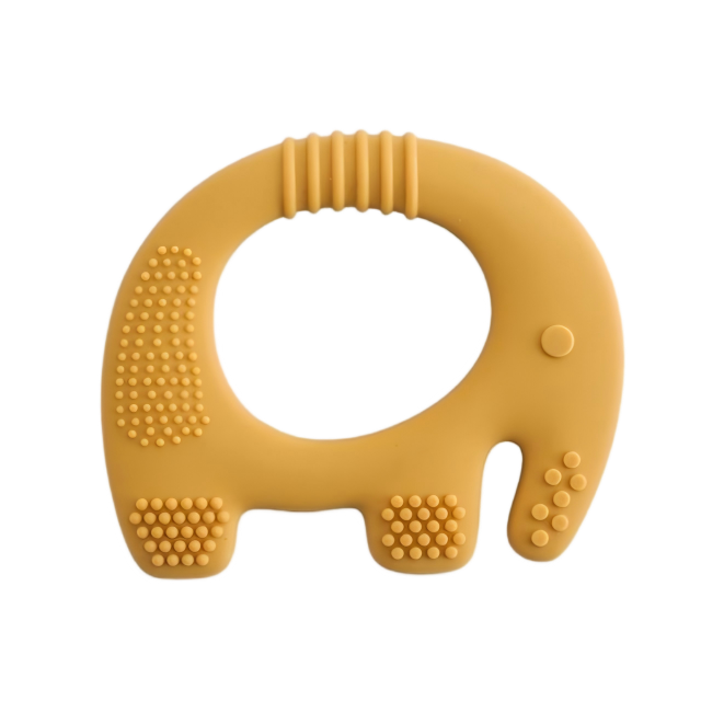 siliconoe baby teether